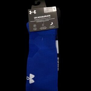 Under Armour Accelerate Socks Over the Calf. Blue Men’s XL